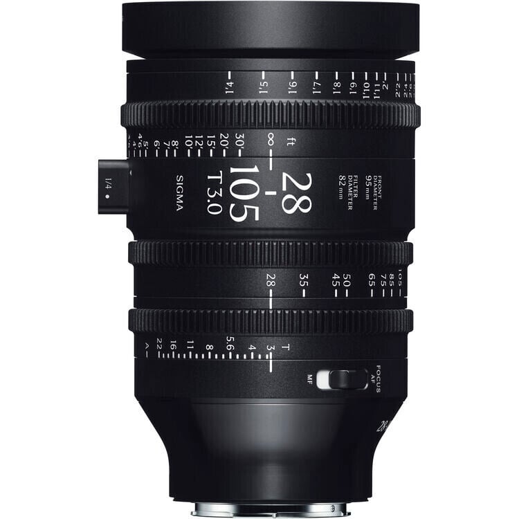 Sigma 28-105mm T3 FF AF Cine Zoom Lens (Sony E, Metric)