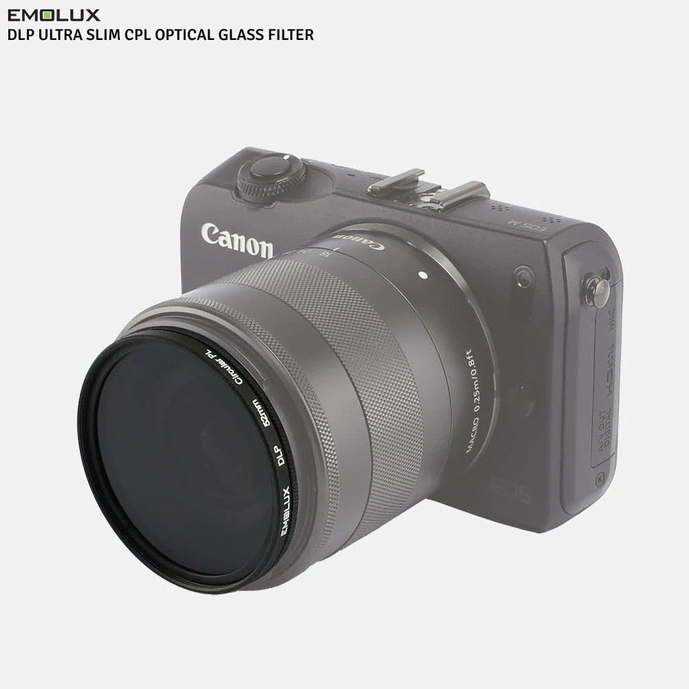 EMOLUX 37MM DLP UV FILTRE SLIM detay görseli