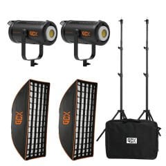 GDX EL-300C II Video ve Fotoğraf Sürekli Işık İkili Set