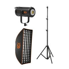 GDX EL-300C II Video ve Fotoğraf Sürekli Tekli Işık Seti 