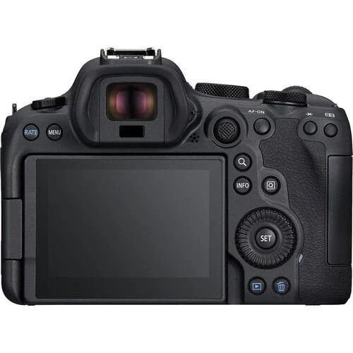 Canon EOS R6 Mark II farklı açıdan görünüm