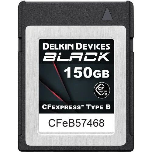 Delkin Devices Black 150 GB CFexpress Type-B – ürün görseli Delkin Devices Black 150 GB CFexpress Type-B ürün görseli