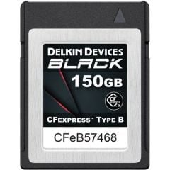 Delkin Devices Black 150 GB CFexpress Type-B Hafıza Kartı