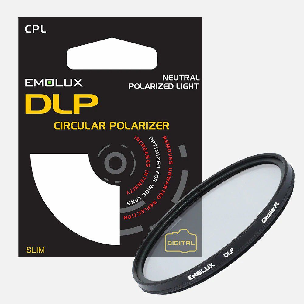 EMOLUX 62MM DLP CPL POLARIZE FILTRE