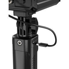 GDX CF-135 II RGB Mini 10W Işık + El Tipi Powerbank Tripod Batarya