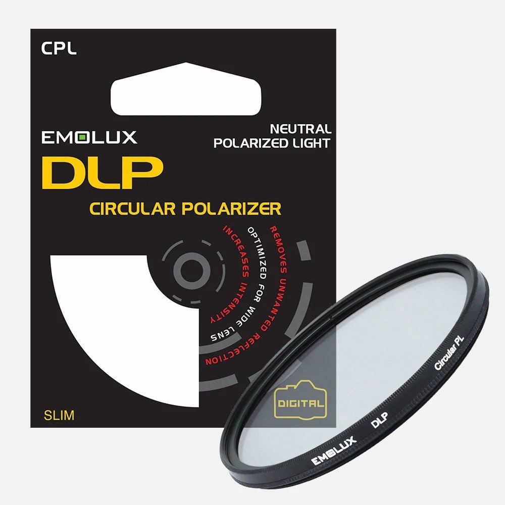 EMOLUX 77MM DLP CPL POLARIZE FILTRE