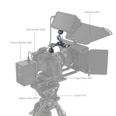 SmallRig 4194  Rozet Kollu Magic Arm (7 inç)