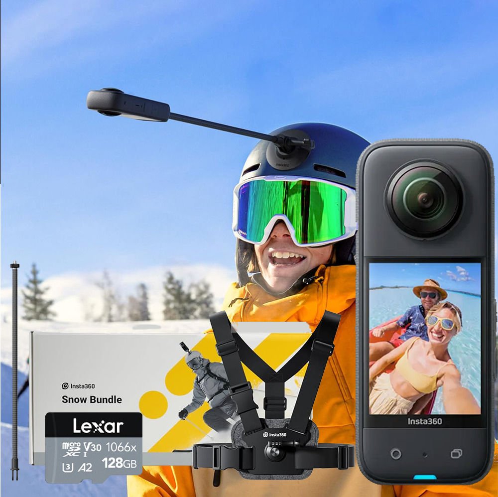 Insta360 X3 360 Kamera Snow – ürün görseli Insta360 X3 360 Kamera Snow ürün görseli