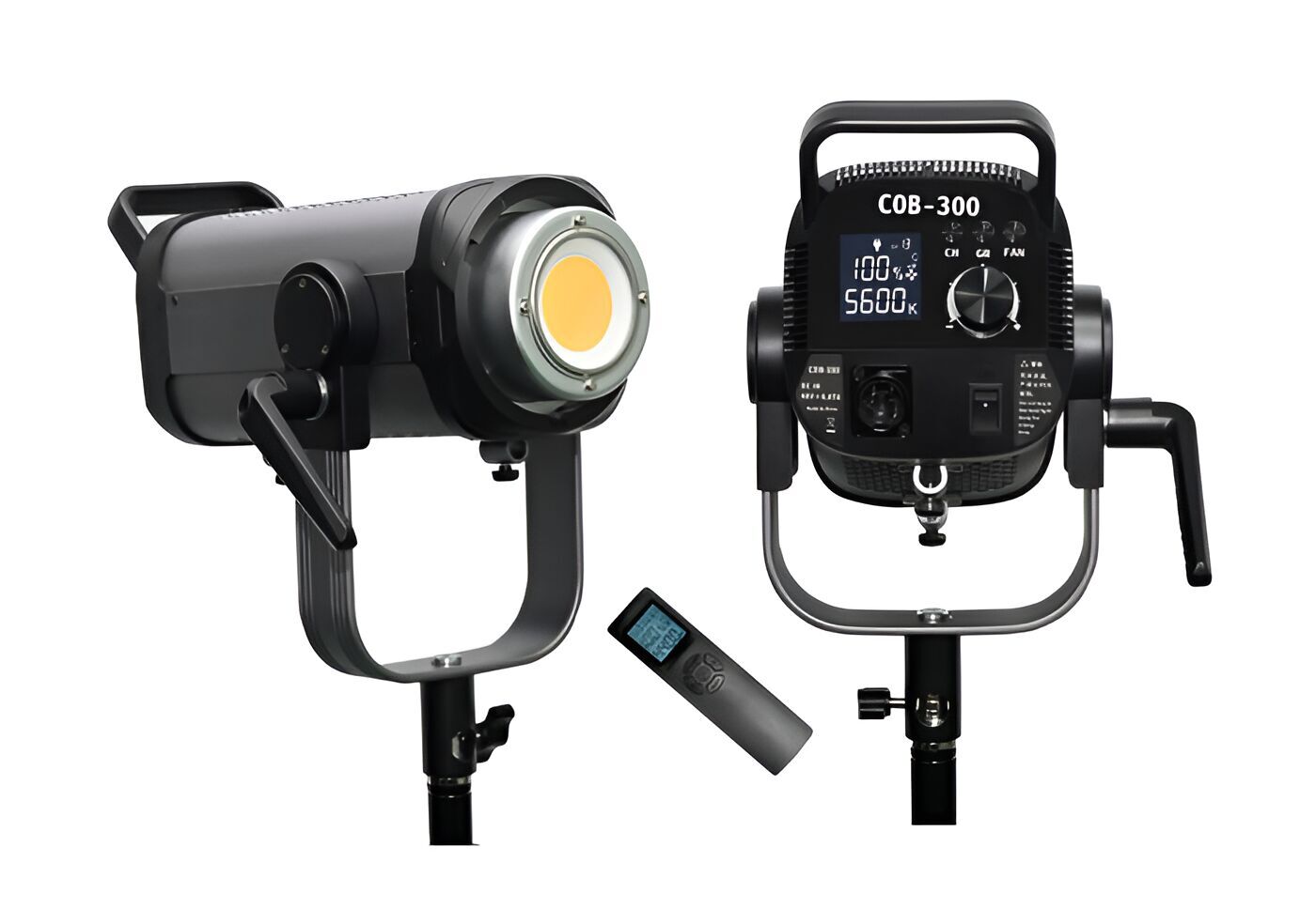 PDX COBAC-300A 300W Çift Renk COB LED Video Işığı (3200–5600K)