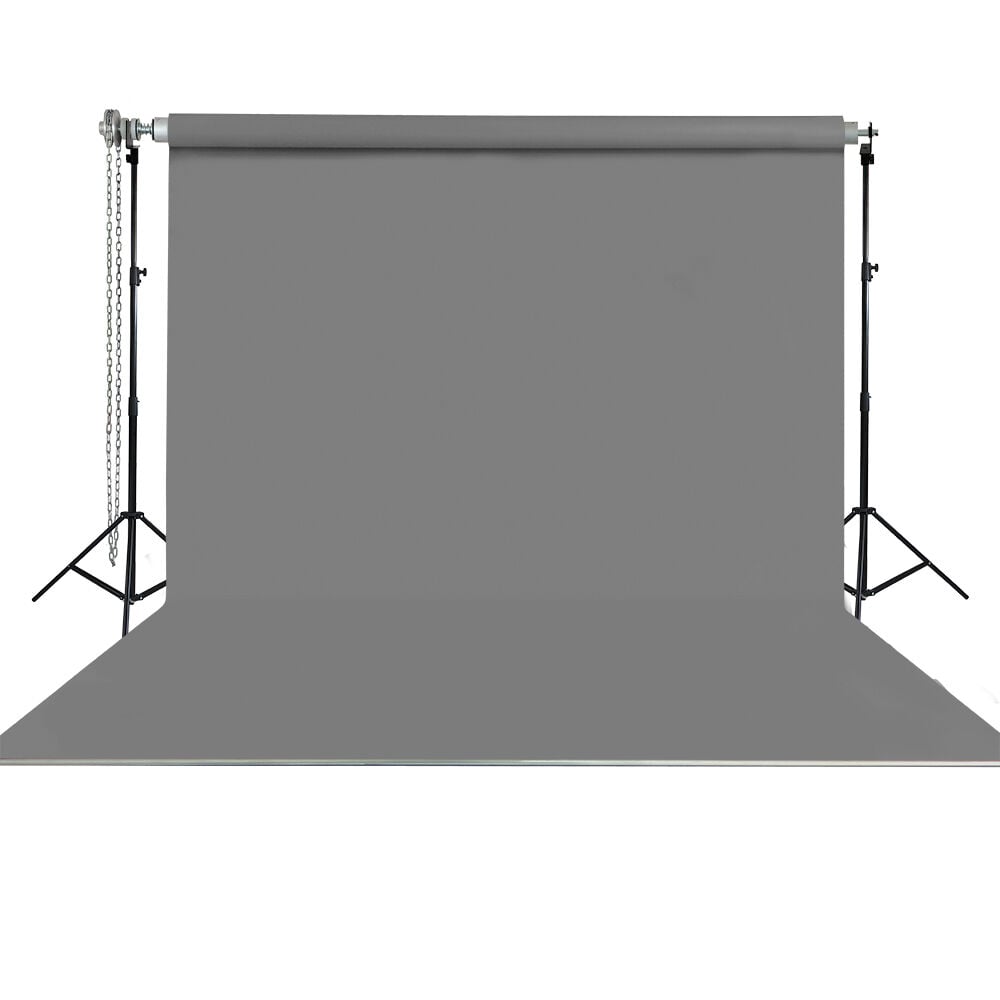 Stüdyo Teknik 270X580Cm Gri Taşınabilir Kumaş Fon – detay görseli Stüdyo Teknik 270X580Cm Gri Taşınabilir Kumaş Fon detay görseli