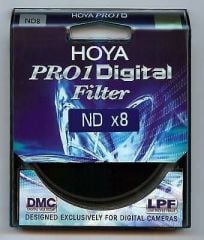 Hoya 55mm ND8 Pro 1 Filtre 3 Stop