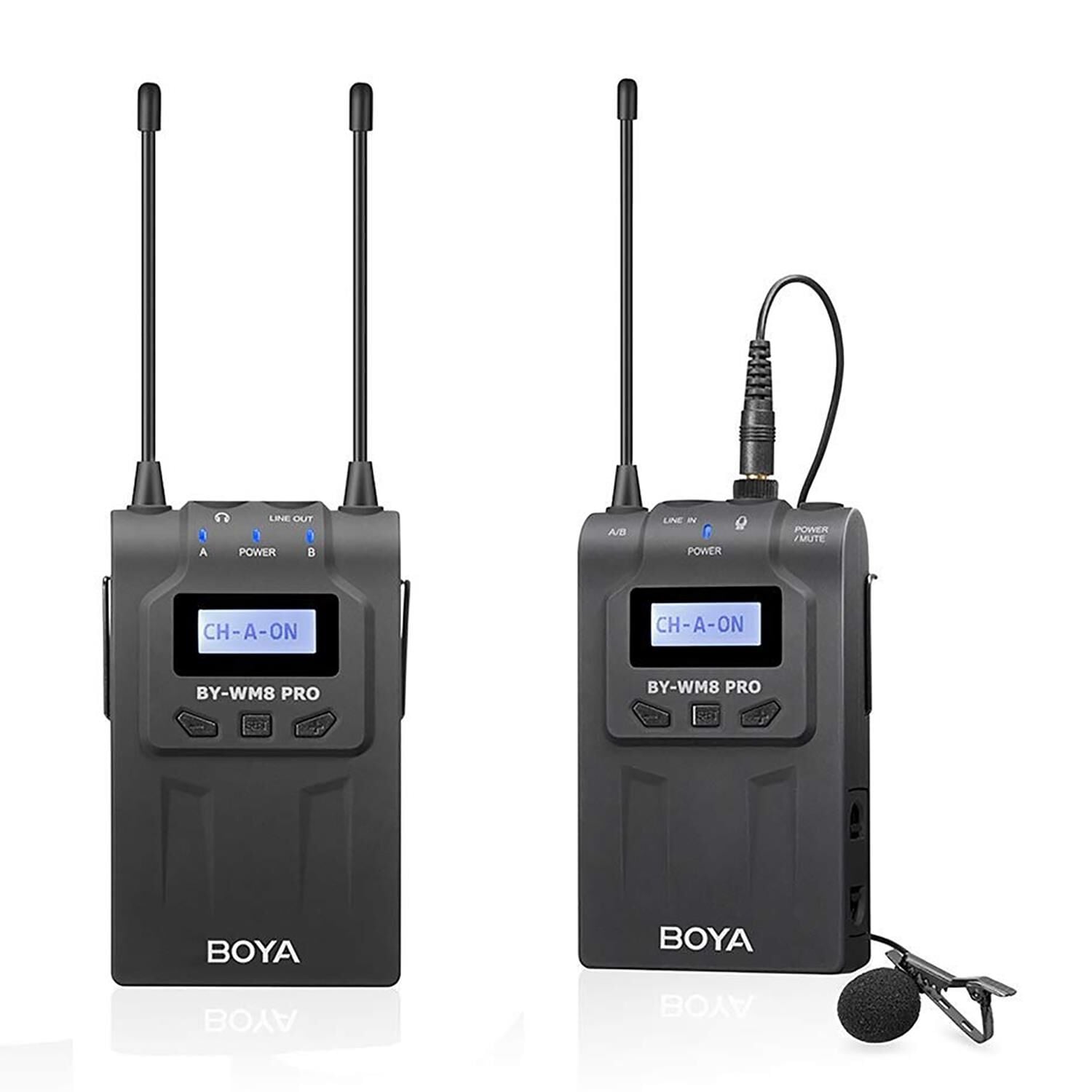 Boya BY-WM8 Pro Kit-1 – ürün görseli Boya BY-WM8 Pro Kit-1 ürün görseli
