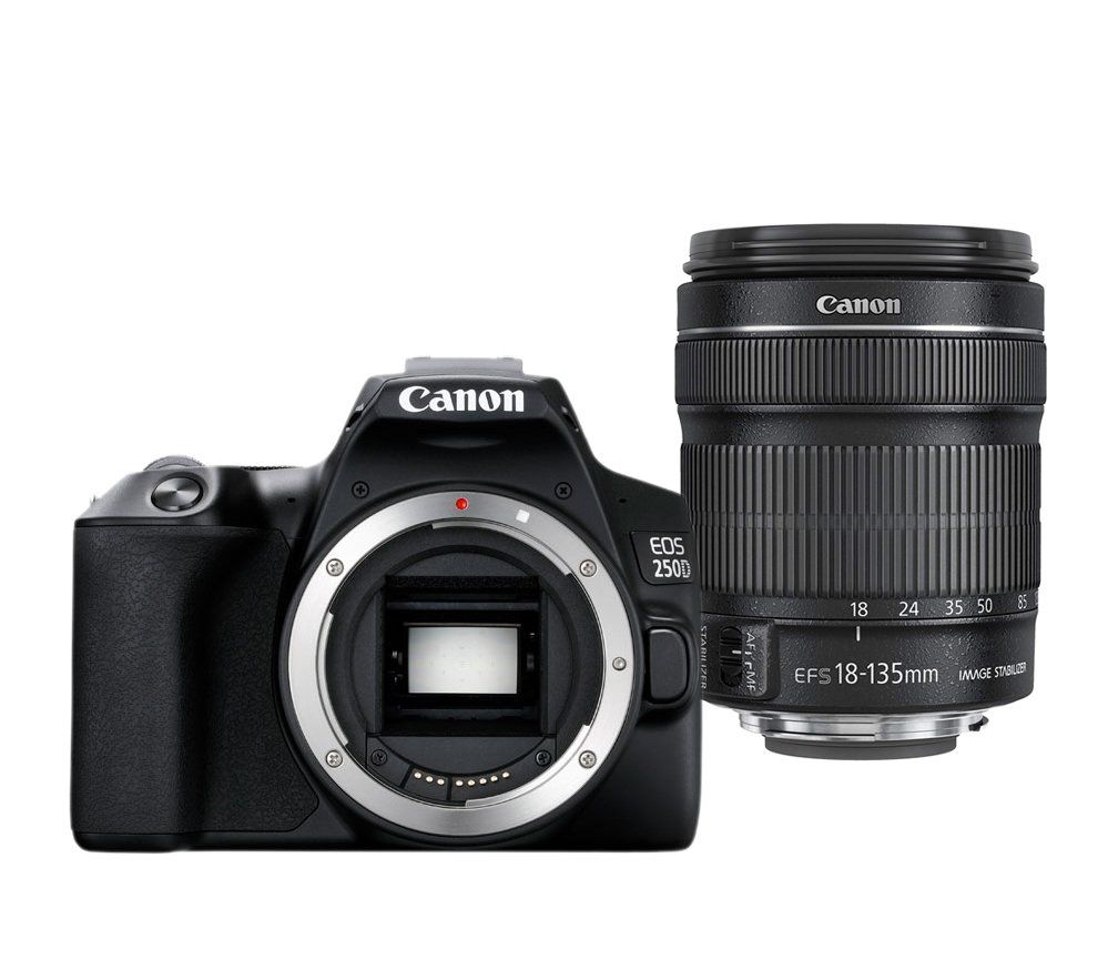 Canon EOS 250D 18-135mm IS STM Lensli Fotoğraf Makinesi