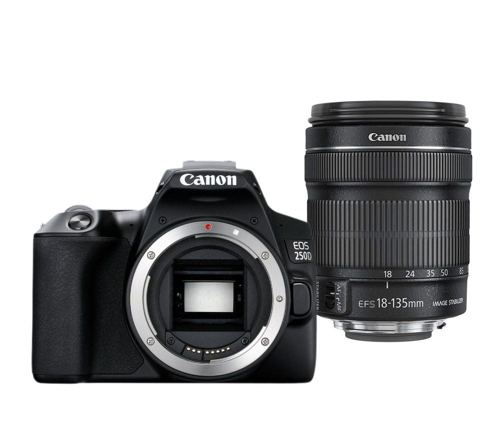 Canon EOS 250D 18-135mm IS STM Lensli Fotoğraf Makinesi