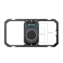 SmallRig 5276 Hepsi Bir Arada Termal Canlı Yayın ve Video Çekim El Tipi Telefon Kafesi Kiti