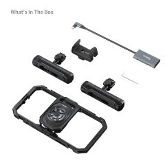 SmallRig 5276 Hepsi Bir Arada Termal Canlı Yayın ve Video Çekim El Tipi Telefon Kafesi Kiti