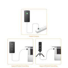 Comica CVM-USBC-A OTG USB-C'den USB-A'ya Adaptör