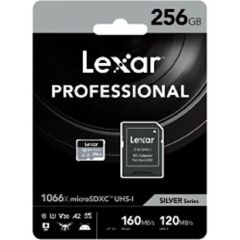 Lexar 256GB Professional 1066X UHSI Micro SD Hafıza Kartı