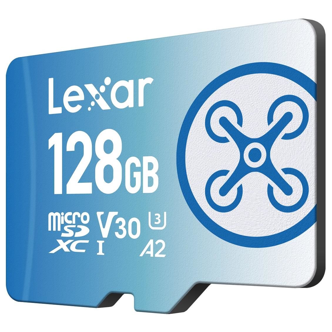 LEXAR 128GB LMSFLYX128G-BNNNG 1066X MICRO SDXC UHS-I 160MB/S READ 90MB/S WRITE C10 A2 V30 U3
