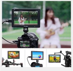 FEELWORLD T7 PLUS 7 İnç 3D LUT  Kamera Alan Monitörü 1920x1200  4K HDMI
