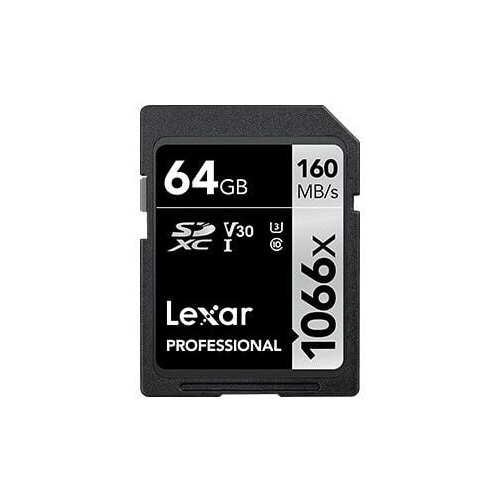 Lexar 64GB 1066X 160mb/sn UHS-I SDHC Hafıza Kartı