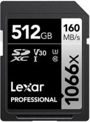 Lexar Professional Silver Series 512 GB 1066X SDXC Hafıza Kartı(160MB/S-120MB/S)