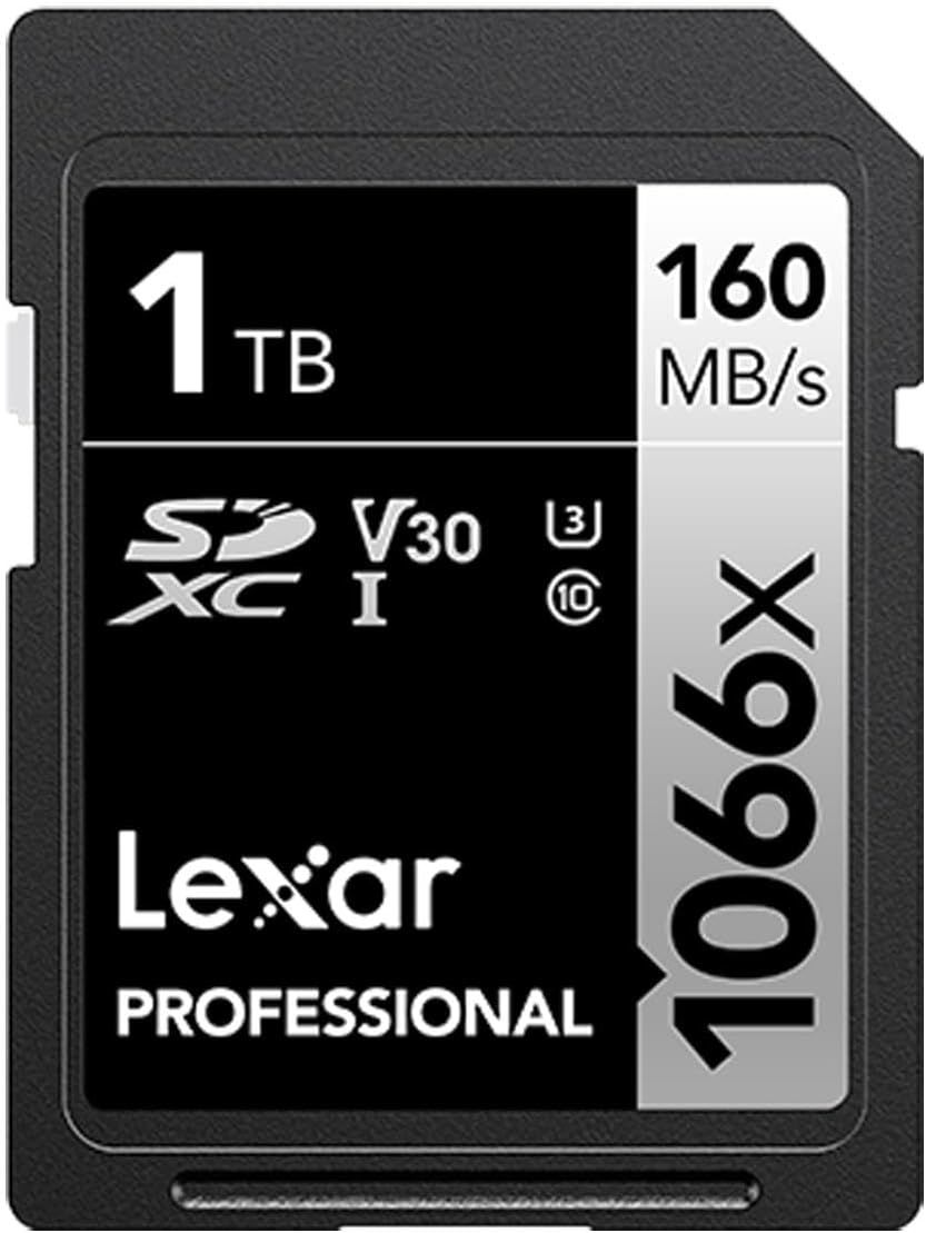 Lexar Professional 1067x Class 10 UHS-I U3 V30 1TB Hafıza Kartı