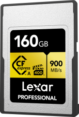 Lexar 160GB Professional CFexpress Type A GOLD Serisi Hafıza Kartı