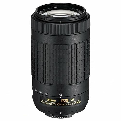 Nikon AF-P DX 70-300mm f/4.5-6.3G ED VR Lens Distribütör Garantili