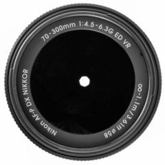Nikon AF-P DX 70-300mm f/4.5-6.3G ED VR Lens Distribütör Garantili