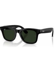 Ray-Ban Meta Wayfarer Gen 2 RW4012 601/71 Parlak Siyah-Yeşil Akıllı Gözlük(50 Beden)