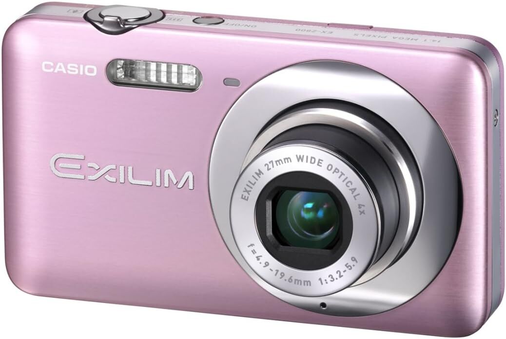 Casio Exilim EX-Z800 Dijital Kamera(Pembe)(BEYAZ KUTU)