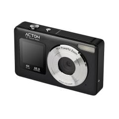 Acton AC18 Selfix Dijital Kompakt Kamera (Siyah)