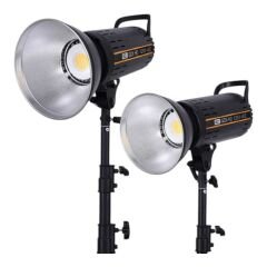 GDX HD-120II C BiColor 2'li Işık Seti 120W Fotoğraf ve Video LED Işığı