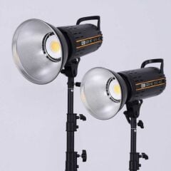 Gdx HD-120II C BiColor 2'li Işık Seti 120W Fotoğraf ve Video LED Işığı