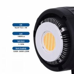 Gdx HD-120II C BiColor 2'li Işık Seti 120W Fotoğraf ve Video LED Işığı