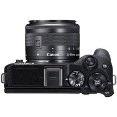 Canon EOS M6 Mark II + 15-45 mm Lens Aynasız Fotoğraf Makinesi