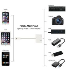 OEM Marka NK101 iPhone Lightning Usb Kamera Adaptörü