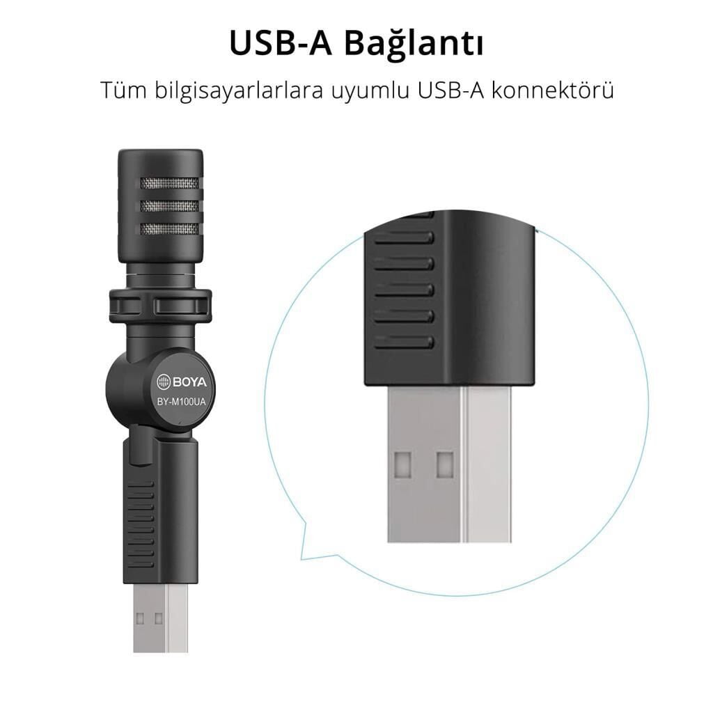 Boya BY-M100UA – detay görseli Boya BY-M100UA detay görseli