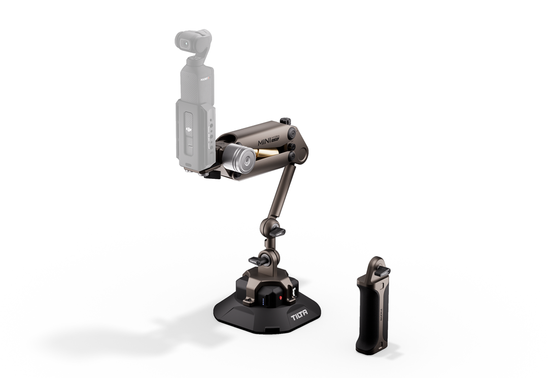 Tilta HDA-T15-C-DB Hydra Alien Mini Ultimate Kiti  DJI Action 3/4 DJI Pocket 3 Insta360 X4/X3 ve Khronos Ecosystem'li iPhone ile Uyumlu