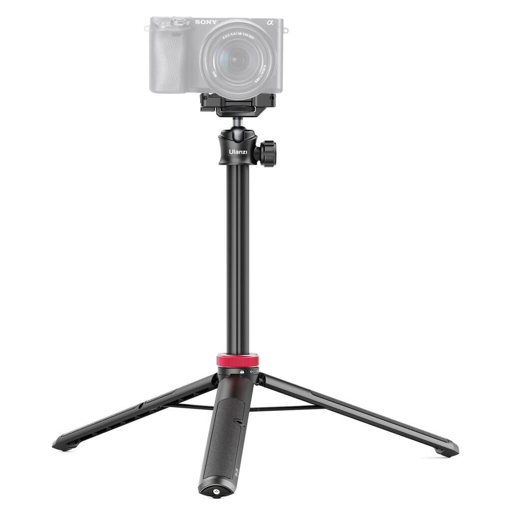 Ulanzi MT-44 Uzatılabilir Vlog Tripod yakın plan görseli