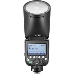 Godox V1Pro Canon Uyumlu Yuvarlak Kafa Flaş