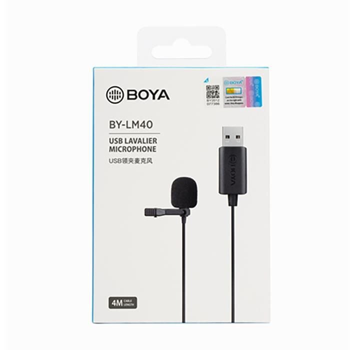 Boya BY-LM40 yakın plan görseli