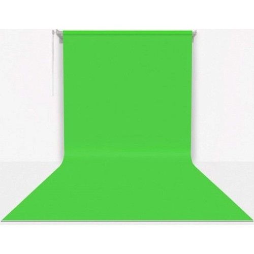 Stüdyo Teknik 270CM x 580CM Sonsuz Yeşil Fon Perdesi Seti