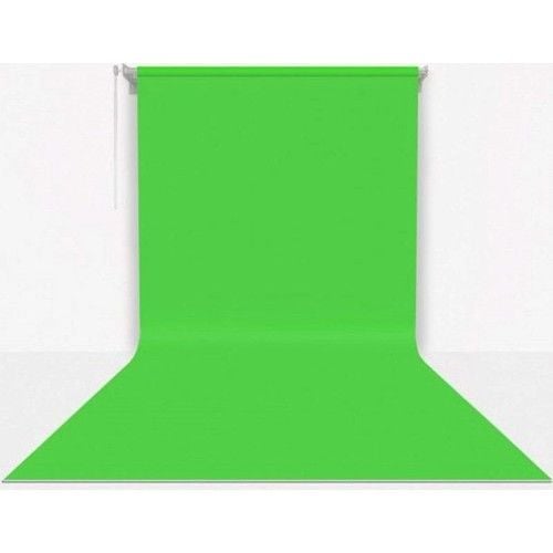 Stüdyo Teknik 270CM x 580CM Sonsuz Yeşil Fon Perdesi Seti
