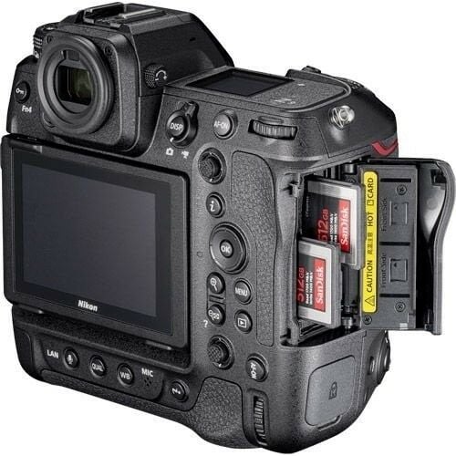 Nikon Z9 – farklı açıdan görünüm Nikon Z9 farklı açıdan görünüm