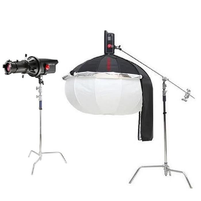JINBEI EFD-500 LED AC/DC 5500K Video Işığı 2'li Set
