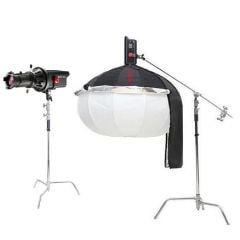 JINBEI EFD-500 LED AC/DC 5500K Video Işığı 2'li Set