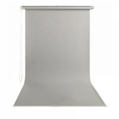 Stüdyo Teknik 190cm x 400cm Sonsuz Gri Fon Perdesi Seti