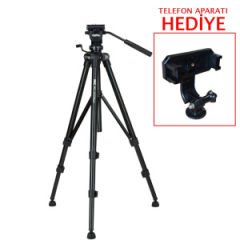 PDX 707 Pro Tripod Telefon Aparatı Hediyeli